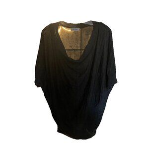 Calvin Klein Oversized Blouse Cotton Sweater Women's Size Medium Top